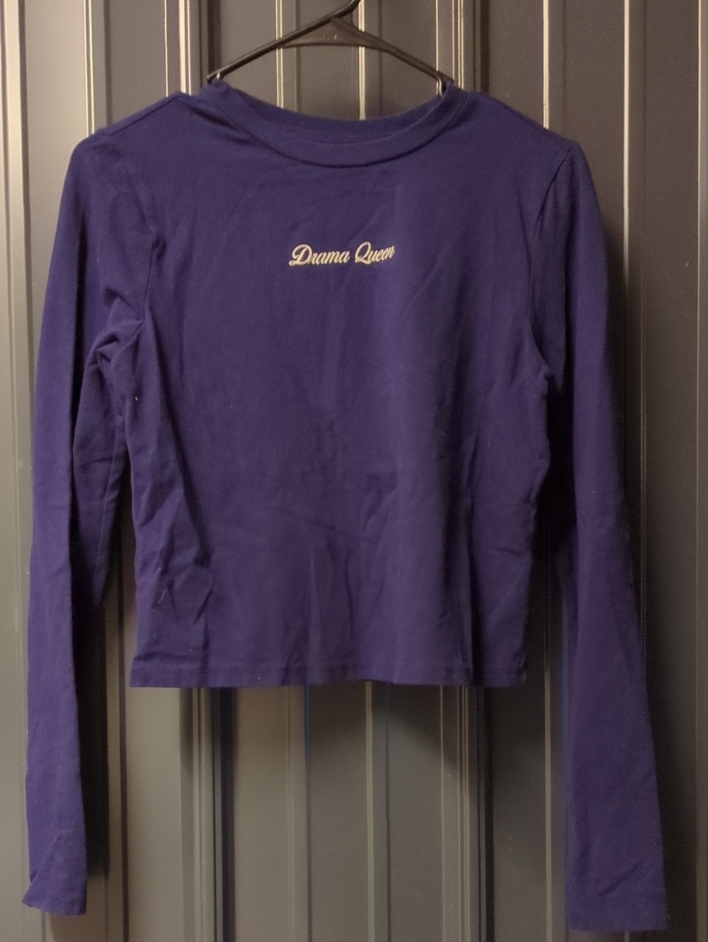No Boundaries Navy Crew Neck Tee